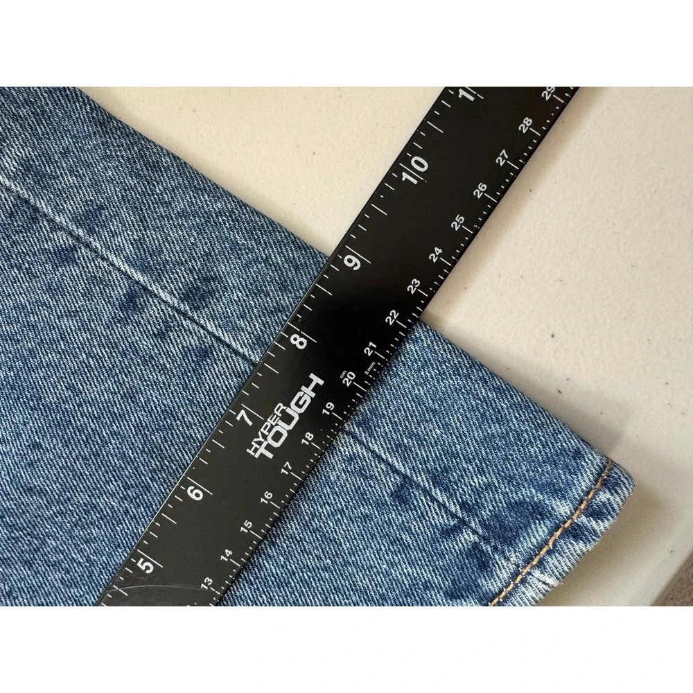 Levi's Jeans Men 38x32 Blue 501 Original Fit Button Fly Straight Leg Denim
